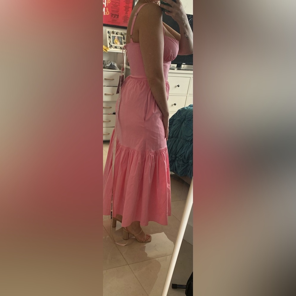 House of CB Elia pink midi dress NWT - Picture 15 of 15